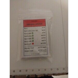 Fast Dealing Property Trading Card For Monopoly  2016  Game (K)